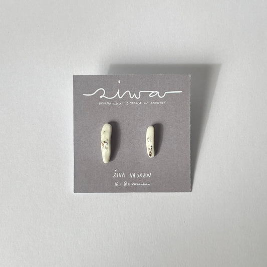 Whisper - uhani iz porcelana